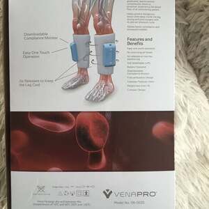 New In Box VenaPro Compression leg Device preventable clots